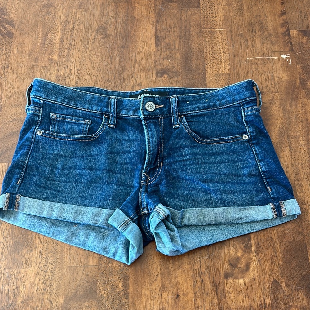 Express jean shorts